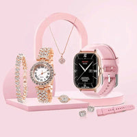 A58 Smart Watch 5-in-1 – Luxury Quartz Watch for Men & Women