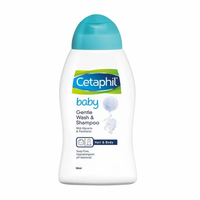 Cetaphil Baby Gentle Wash & Shampoo 50ml – Hypoallergenic 2-in-1 for Sensitive Skin