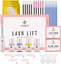 ICONSIGN ESSNS Eyelash Perming Kit – Updated Lash Lift Kit for Salon & Home Use