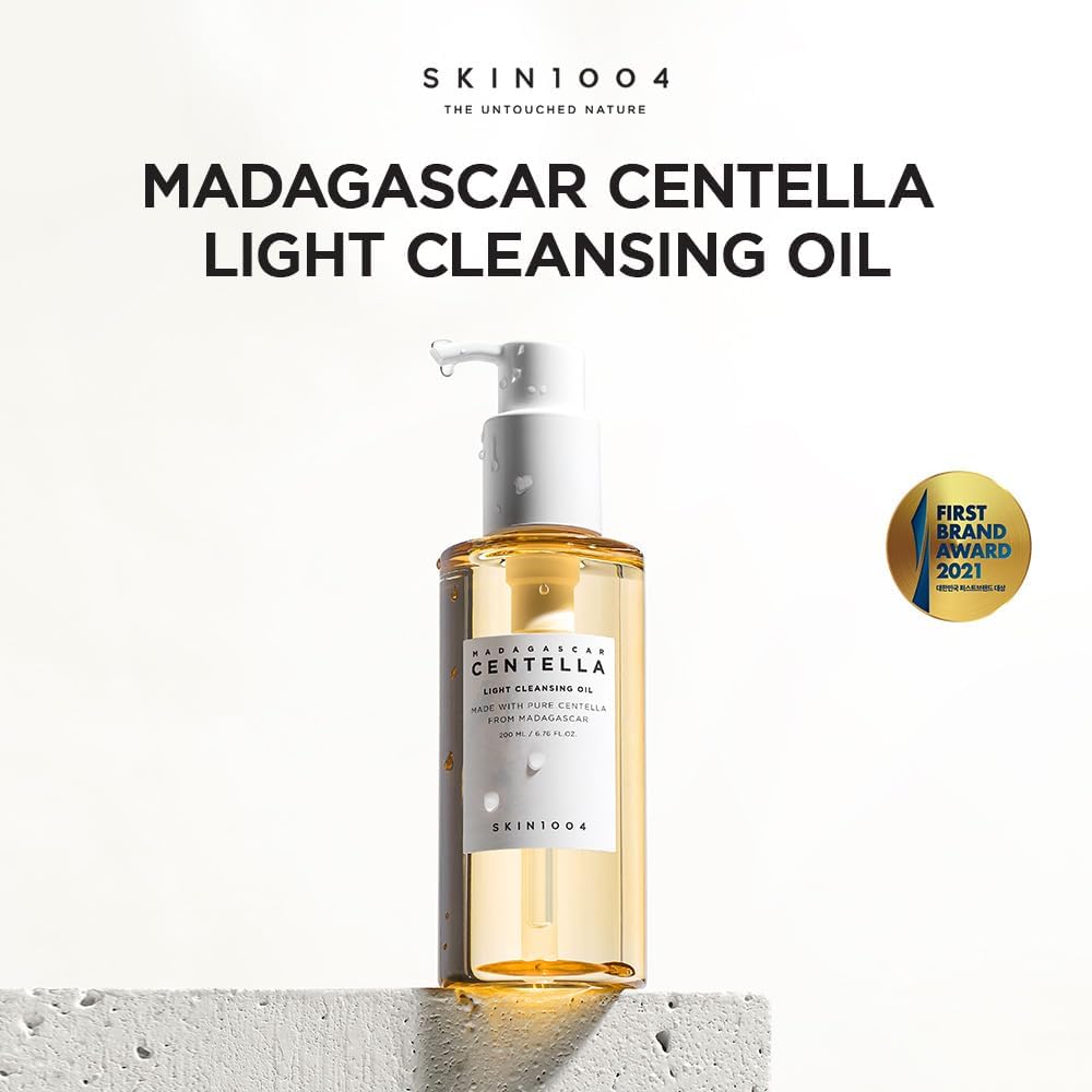 SKIN1004 Madagascar Centella Light Cleansing Oil – Gentle Makeup Remover (200ml)