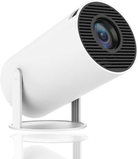 Limimart 4K Smart Mini Projector – 130\u201d Screen, 5G Wi-Fi, Bluetooth 5.0, Portable Home Theater